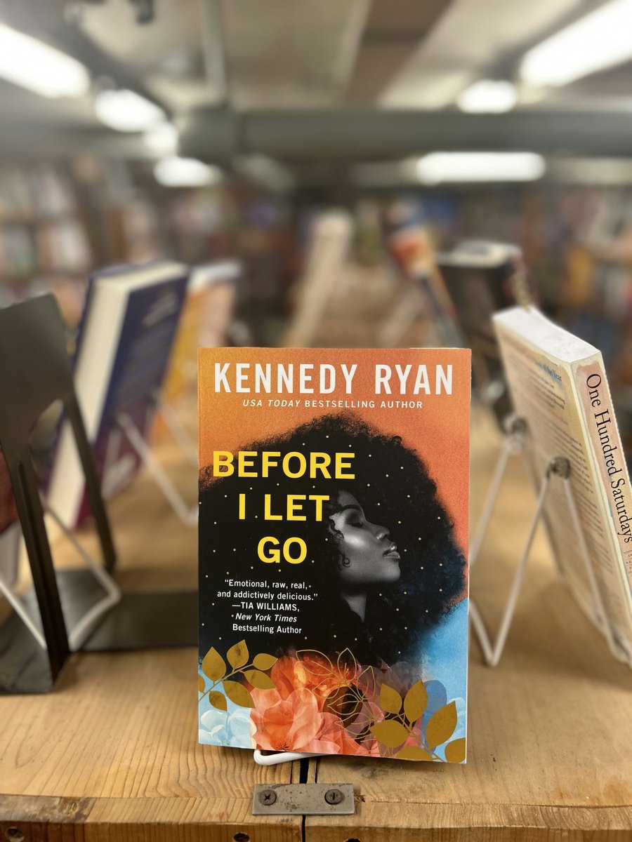 If you are someone who loves romance and maybe crying, we have a staff rec for you! Bookseller Jessica recommends 'Before I Let Go' by @kennedywrites. She writes: 'Warning: This romance will make you sob. Need a reason to believe in love again? Read this!'
