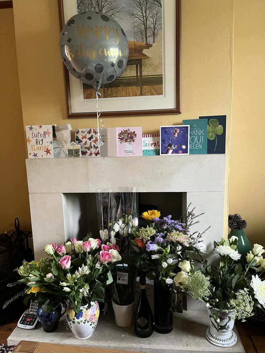 @CathWashbrook @cav_dietetics Thank you to all friends and colleagues for your lovely presents and kind words. One week to go - I will miss you all xxx