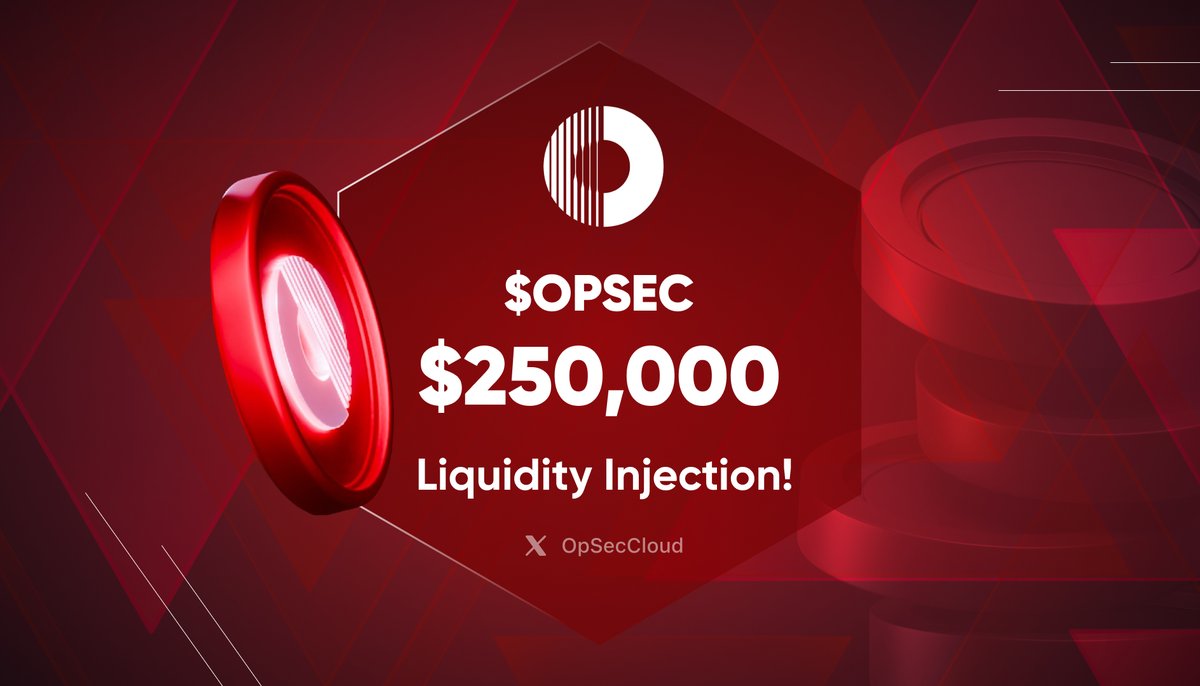 Over $250,000 has been added to our liquidity pool with a $70,000 buy back for $OPSEC as a resilient initiative. $OPSEC remains responsive and committed to engaging with our community as we progress. The stage is set for monumental growth. LP Transaction Hash:…