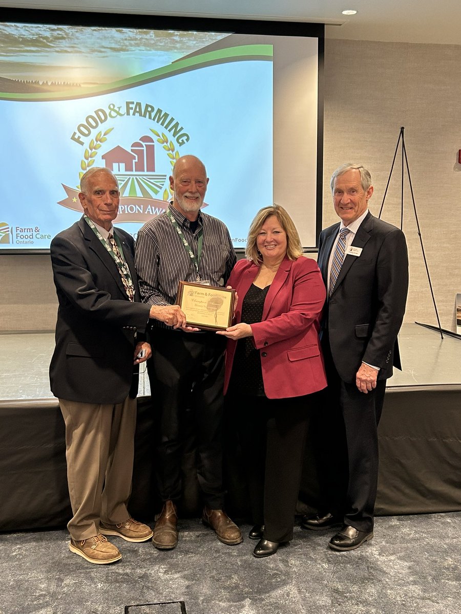 Huge congrats to Henry Swierenga for being named the Food & Farming Champion for 2024! Your dedication and passion for agriculture is truly inspiring! #FFCO2024 @LisaThompsonPC Read the press release here: farmfoodcareon.org/wp-content/upl…
