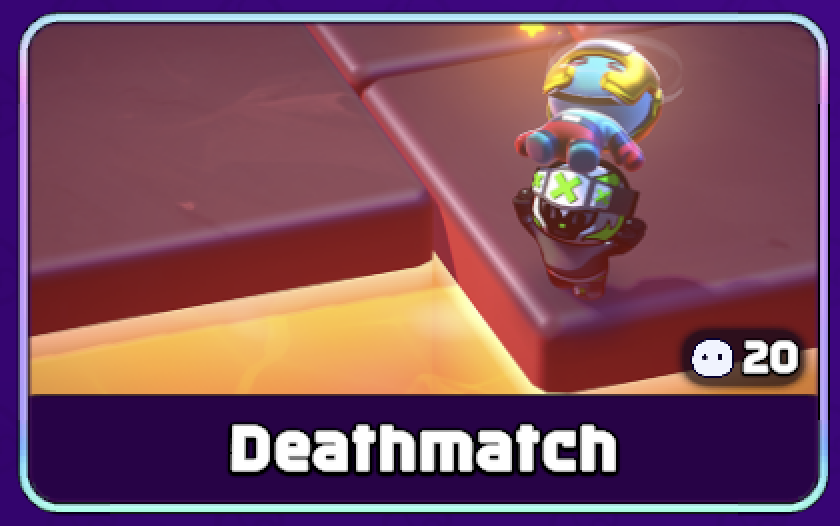 rumbleclubgame's tweet image. As you wait for April 23rd, we’ve got another teaser for you of things to come 😉

At launch, we’ll be adding Deathmatch and Deathmatch Teams modes!

Be the Punchie with biggest knockout count, or lead your team to victory in these new gameplay modes 🥊