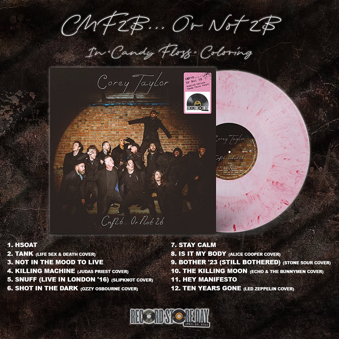 Presenting CMF2B… Or Not 2B 🤘A compilation of classic covers & B-sides coming to you as part of Record Store Day! Head to your local record store on April 20th to pick up a copy! Find a record store: recordstoreday.com/Stores