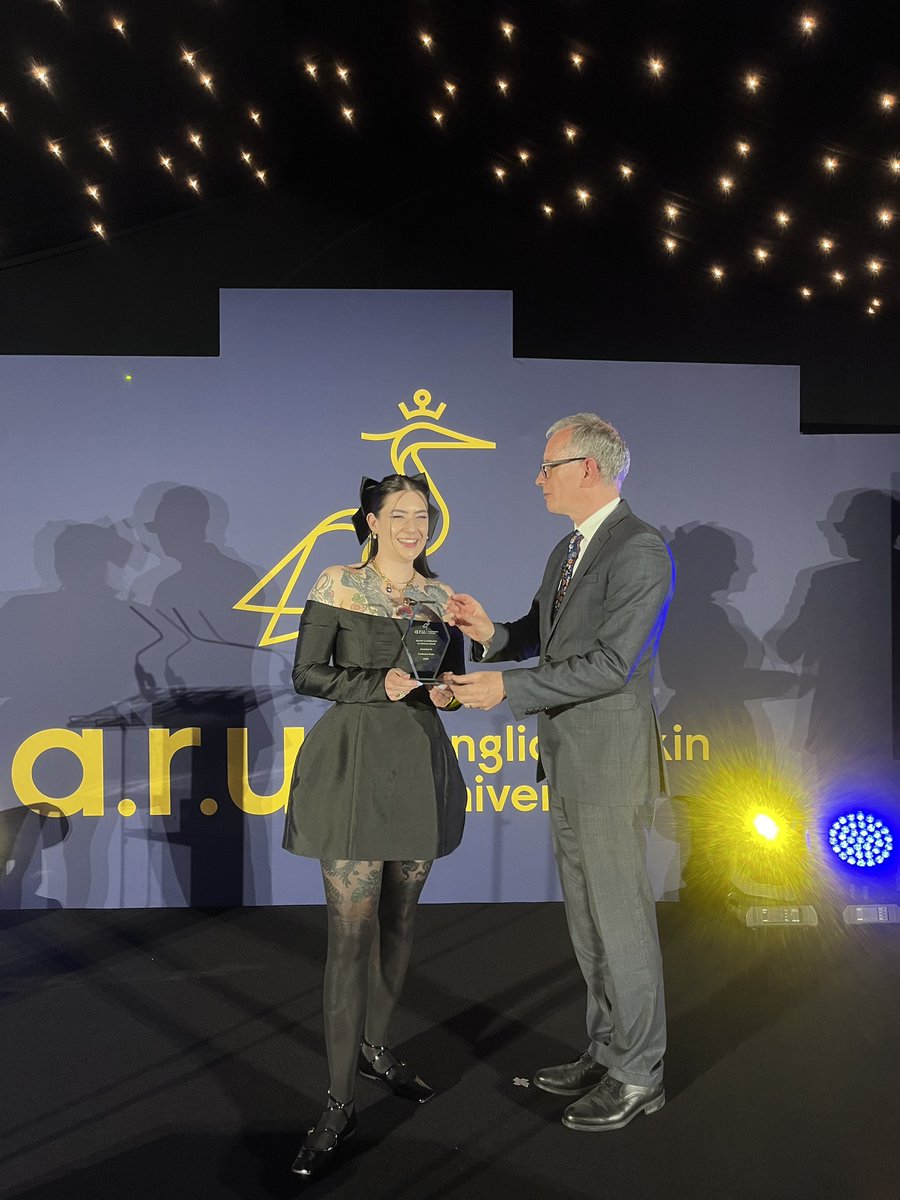 Congratulations to Catherine Rowe for winning the Contribution to Culture Award.  As an internationally renowned illustrator, her work graces the shelves of Liberty, Selfridges, Anthropologie, TK Maxx, and more.                 #ARUAlumni #ARUAlumniAwards