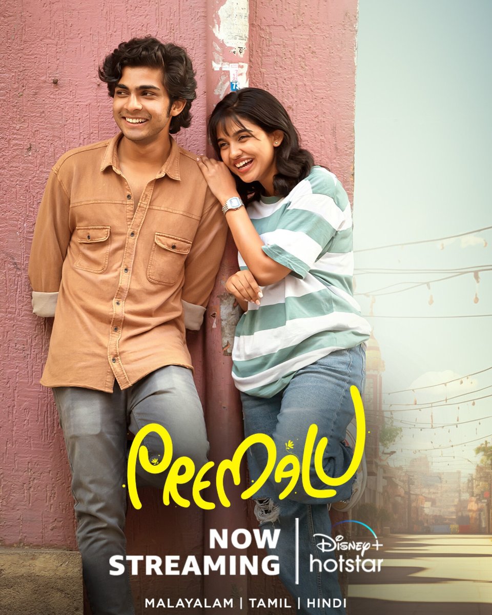 Film #Premalu Streaming Now On #DisneyPlusHotstar In Malayalam, Hindi & Tamil. Starring: #Naslen, #MamithaBaiju, #AkhilaBhargavan, #ShyamMohan, #SangeethPrathap, #AlthafSalim, #MathewThomas & More. Directed By #GirishAD. #PremaluOnHotstar #OTTFilms #OTTUpdates #MovieSpy