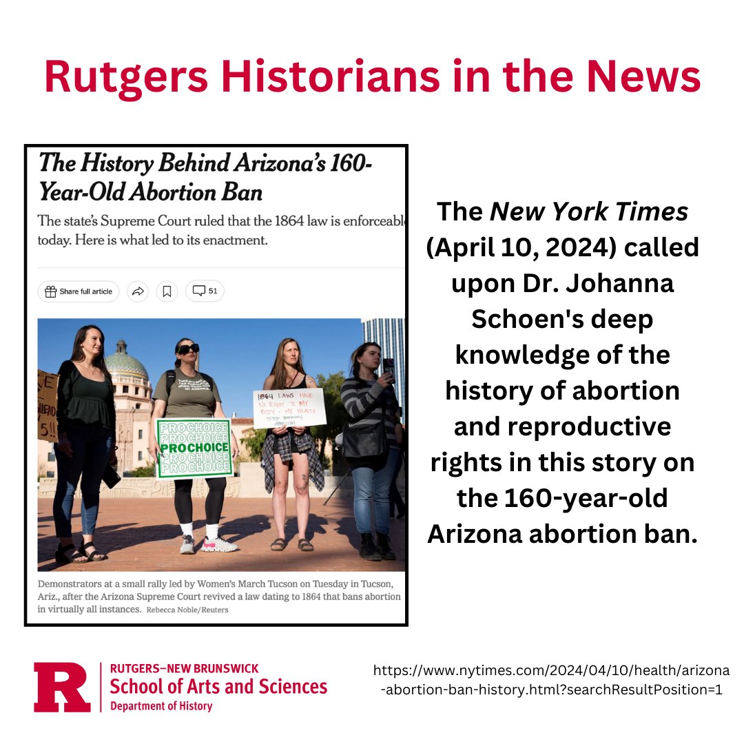 Rutgers History Department (@RUHistoryDept) on Twitter photo 2024-04-11 18:55:29