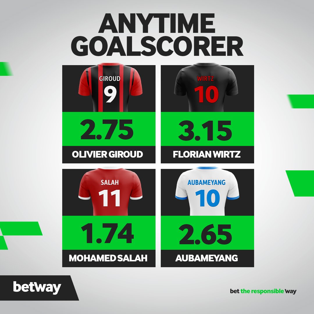 Some big hitters to look forward to tonight 🔥🔥🔥 AC Milan v AS Roma Bayer Leverkusen v West Ham Utd Liverpool v Atalanta Benfica v O Marseille Who is most likely to score tonight? ⚽🤔 Bet here👉 bit.ly/3A4KXvJ-Betway… #BetwaySquad