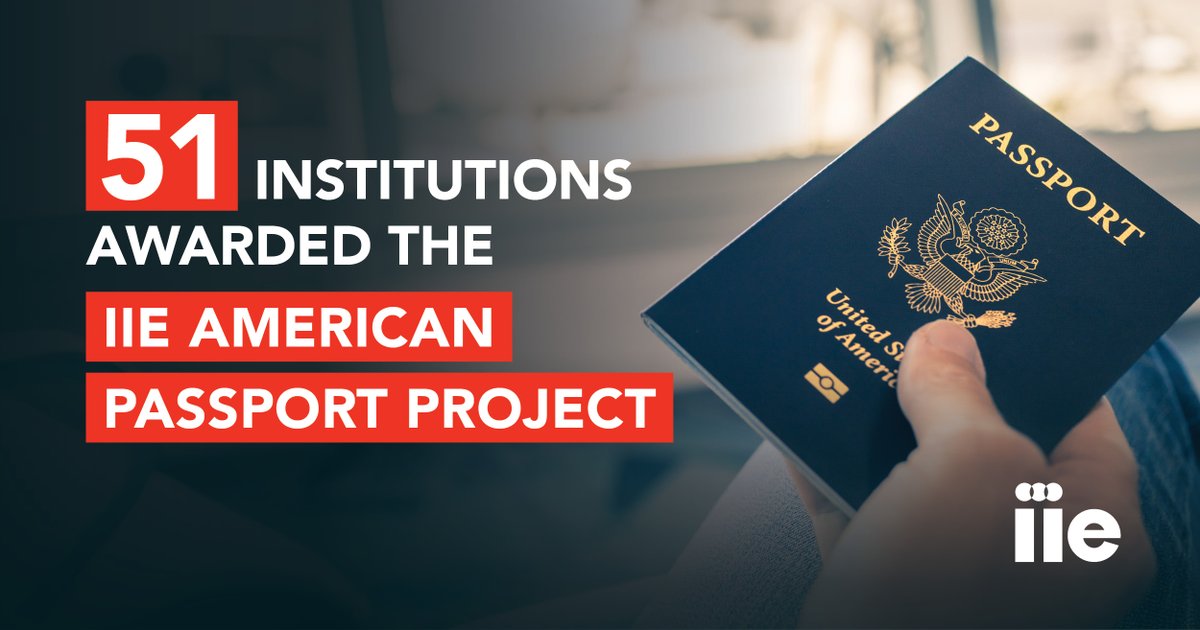 We are pleased to award 51 colleges and universities with grants through our American Passport Project! This marks the largest number of grants issued to date. Read more: bit.ly/3TXpMFY