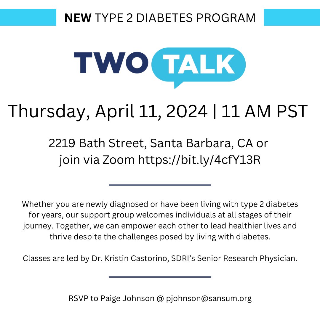 Join us TODAY at 11am PST! Living with type 2 diabetes comes with its unique set of challenges, but you don't have to face them alone.