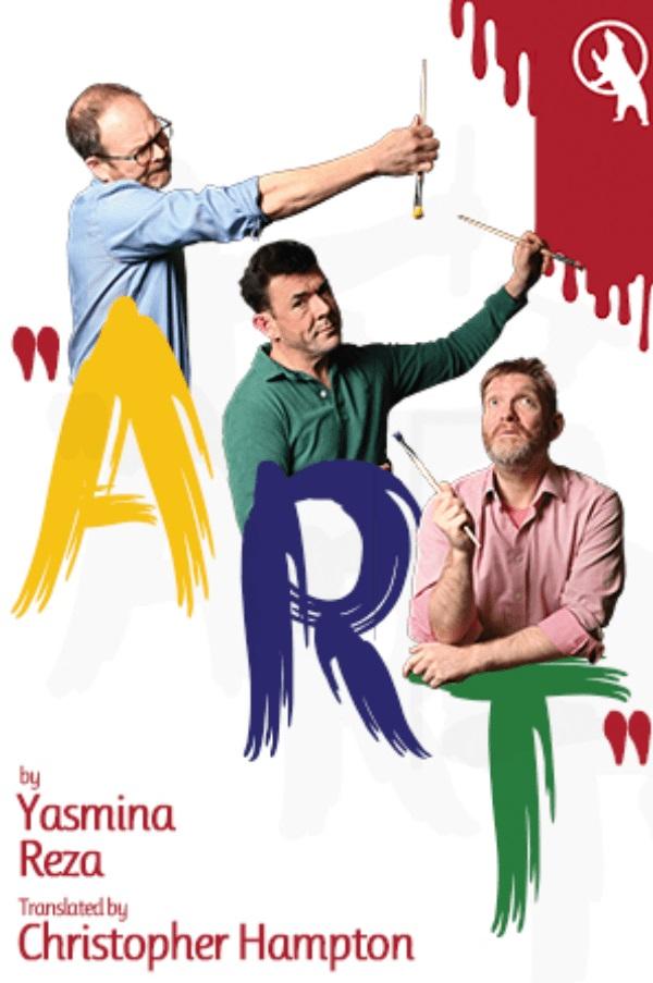 Bear Pit Theatre @The_Bear_Pit present 'Art' by Yasmina Reza translated from the French by the Christopher Hampton see dramagroups.com #Shows #UK #Apr2024 - list your Show at @DramaGroups absolutely free! #amdram #breakaleg @followers
