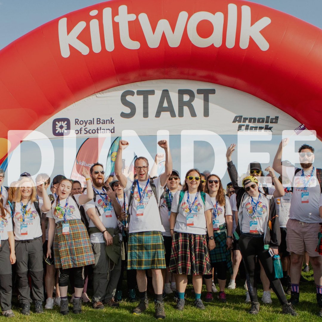 thekiltwalk's tweet photo. Why not #ChangeItUp this year and take on the Dundee Kiltwalk.
From the home of golf in St Andrews to the centre of the City of Discovery, take on 21.5 miles for a Charity YOU care about.
The same Kiltwalk feeling just in a different Scottish city! 👉 https://t.co/8gusePLzQr https://t.co/7xDu53h5Na