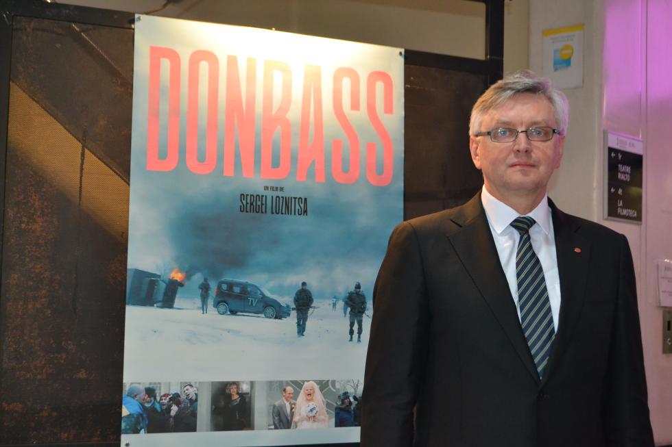 📽️La Filmoteca Valenciana proyecta Donbass con la presencia de su director, Serguéi Loznitsa. ➡En el ciclo 'Cine por la paz' que organiza Juntos por la Vida.