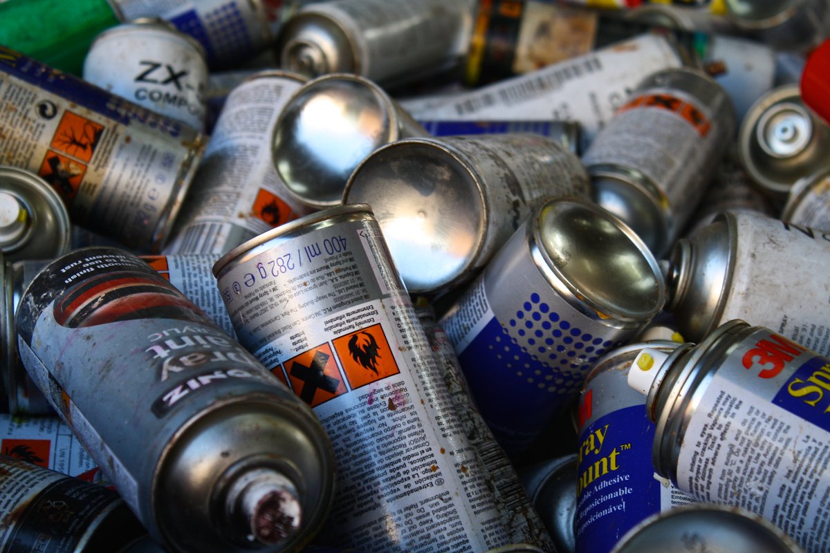 🎉@BlaenauGwentCBC & @PowysCC have taken a giant leap in sustainability with a new 5-year contract for aerosol recycling with Grundon. 🤝Together, we've recycled over two million aerosols and saved over 200 tonnes of valuable metal. Read more here: tinyurl.com/4hv4hzwt