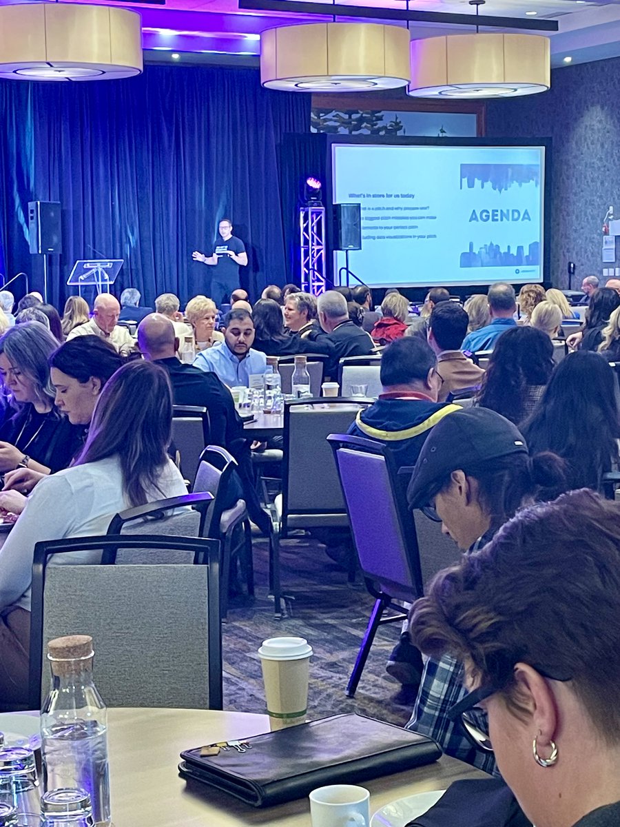 A packed room this morning in K-Country. EDA Xperience 2024 Leaders' Summit and Conference began with excellent information from @myLocalintel explained how economic developers can craft the perfect pitch to site selectors, businesses and talent.