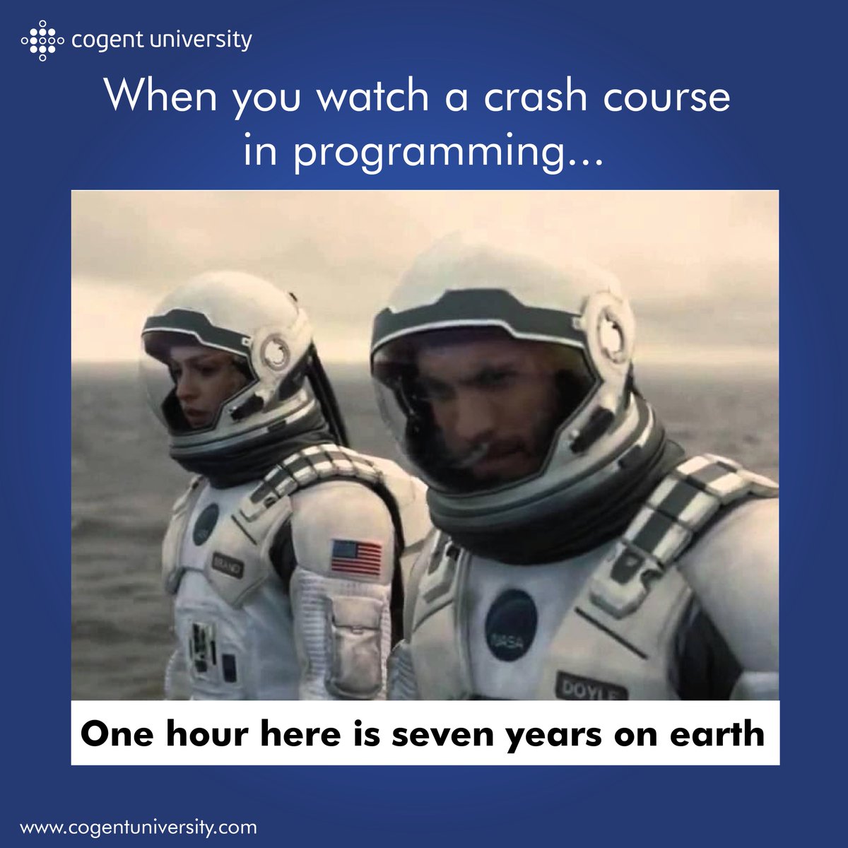 When you watch a crash course in programming..

#cogentuniversity #Codingmemes #TechTales #ChatGPT #ProgrammingHumor #AI #codingmeme #coding #programming #codinglife #codingmemes #programmingmemes #developer #programmer #coder #python #codingjokes #computerscience