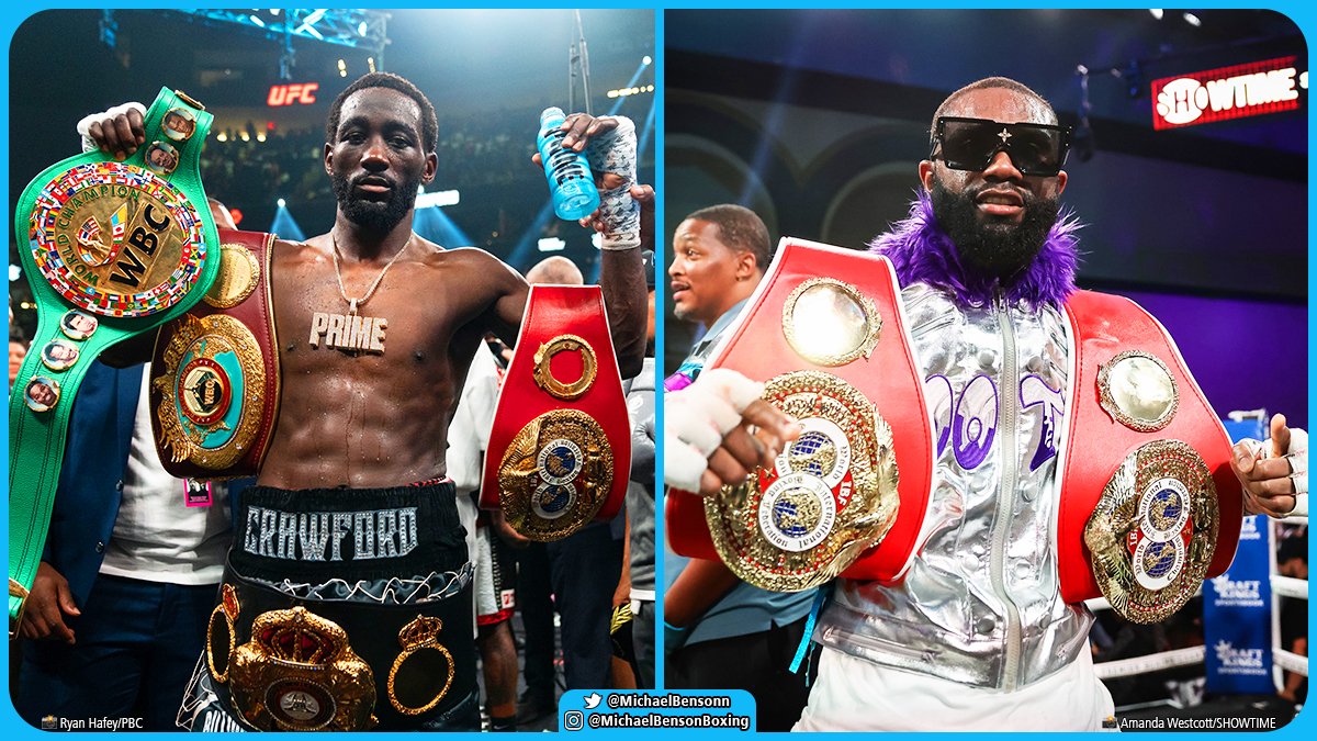 Eddie Hearn has declared that he will push to make Terence Crawford vs Jaron 'Boots' Ennis: “I believe Boots will be undisputed at 147lbs if we can make it happen, and at 154lbs. I think he can beat Crawford - that's the fight I want to push to make.” [@CharIieParsons]