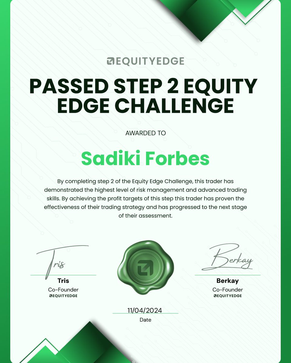 5iveForbes's tweet image. Lost 850k in funding with TFT &amp;amp; SFT going down! Didn’t complain. Focused and bounced back. 

Just added 1M in funding w/ @trueforexfunds @EquityEdgeUK @AscendxCapital @fundsfortraders 

Special shout out to @omor214 a real mentor! Also shout out @theMMXMtrader !!!