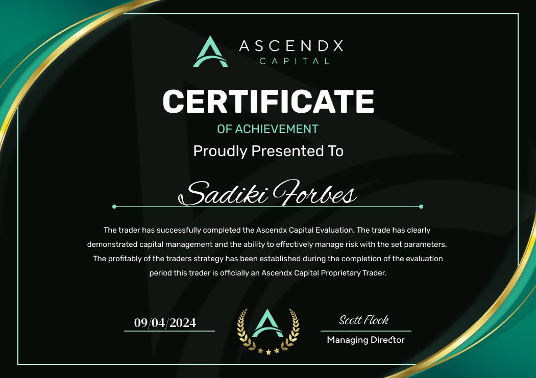 5iveForbes's tweet image. Lost 850k in funding with TFT &amp;amp; SFT going down! Didn’t complain. Focused and bounced back. 

Just added 1M in funding w/ @trueforexfunds @EquityEdgeUK @AscendxCapital @fundsfortraders 

Special shout out to @omor214 a real mentor! Also shout out @theMMXMtrader !!!