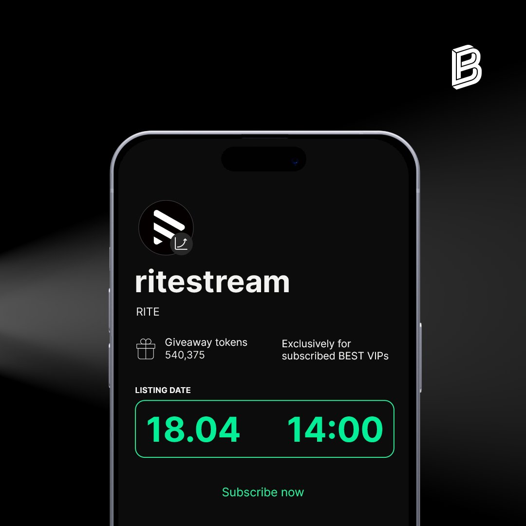 Incredible news!🎉 $RITE & #ritestream teaming up with Bitpanda, European crypto platform!🚀 This collab is an opportunity to reach millions of new users & a chance to be part of the future of entertainment! Keep an eye out for the launch date announcement! April 18th, 2pm UTC!…