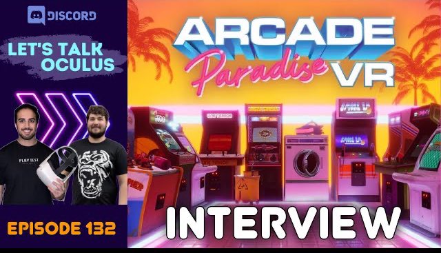 This week in Let’s Talk Oculus, I sat down with Sam Clay, producer for <a href="/WiredP/">Wired Productions</a> to discuss ARCADE PARADISE VR. 

It was a great chat, so check it out below! 

YT: youtu.be/01SzzQ6BvzU
Also on all good podcast platforms (and some rubbish ones as well) 

<a href="/MetaQuestVR/">Meta Quest</a> #vr #quest3