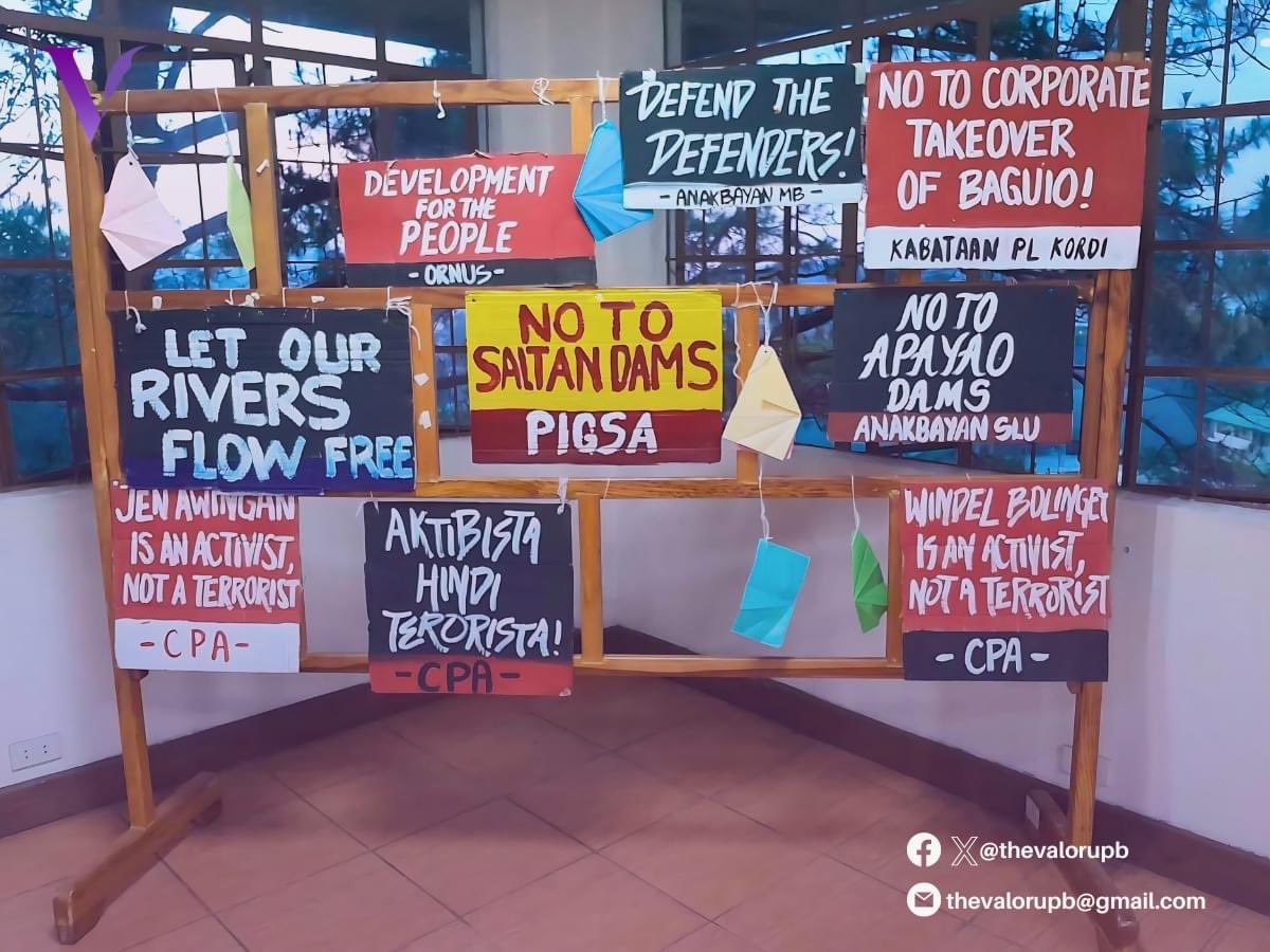 thevalorupb's tweet photo. ICYMI: Over 140 students from different universities gathered at UP Baguio Sarmiento Hall on April 11, for an educational discussion on the situation of Cordillera in light of the current issues including threats to ancestral lands and self-determination, human rights violations, https://t.co/YtBIKl6hrw