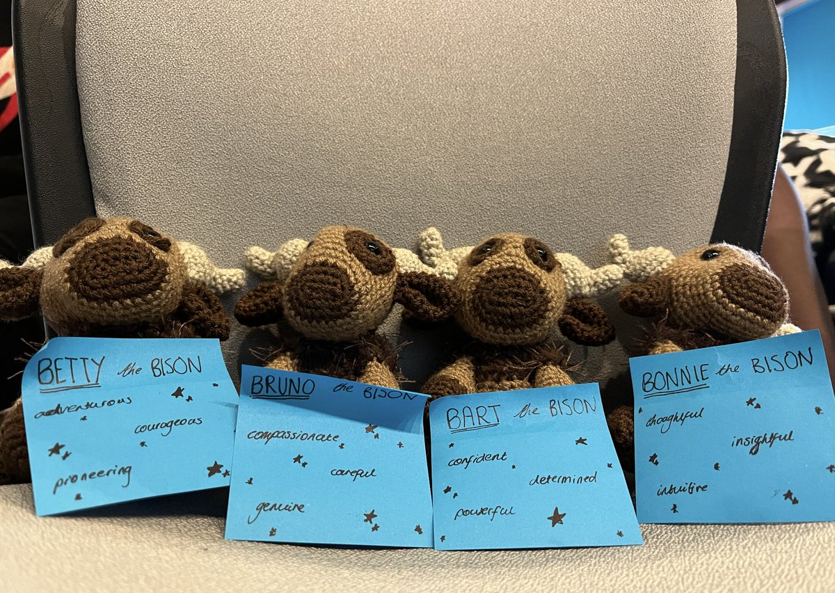 Each bison has a name and personality; which one is your favourite? #ukexom2024