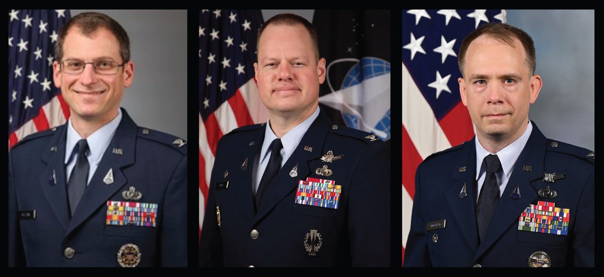 USSF_SSC's tweet image. Who better to share the latest about space acquisition than the experts from #SpaceSystemsCommand who do it every day? Join Col. Bryon McClain, Col. Joe Roth, and Col. Erik Stockham today at 9:35 am in the International Center: South at Space Symposium.