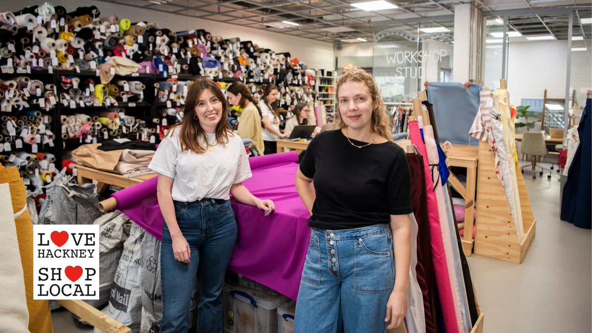 Interested in learning how to make your own clothes? Check out @newcrafthouse in Hackney Central founded by friends Rosie & Hannah. Offering sewing workshops at their studio, they also sell deadstock fabrics in their shop #LoveHackneyShopLocal #greenbusiness