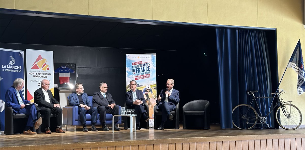 La conférence de presse des Championnats de France de Cyclisme sur route qui auront lieu du 20 au 23 juin prochain s'est tenue hier en Normandie.