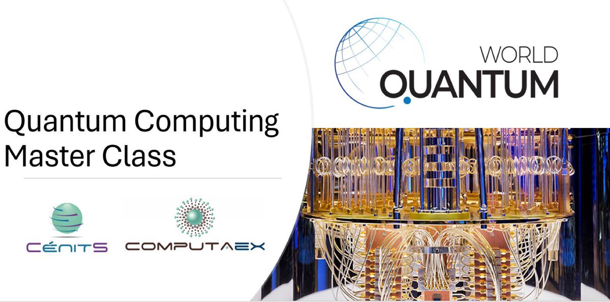 ‼️ @cenits celebra MAÑANA el @WorldQuantumDay, ofreciendo una #masterclass en el salón de grados de la EPCC sobre #computación #cuántica, destinada principalmente a estudiantes universitarios, de formación profesional, ESO y Bachillerato. ¿Te apuntas? 🔗 cenits.es/noticias/02042…