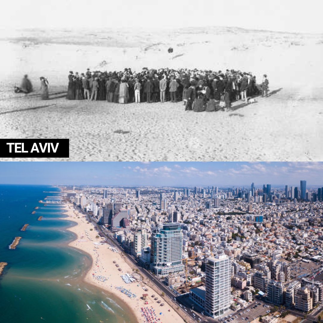 Tel Aviv was founded 115 years ago today on April 11, 1909.