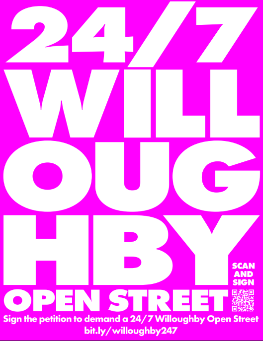fgopenstreets's tweet photo. We're having to jump into action AGAIN to save the Willoughby Ave #OpenStreets. @NYC_DOT is trying to reduce the streets hours to 8a-8p, a dangerous and potentially fatal mistake!

SIGN THE PETITION TO TELL DOT TO KEEP OUR STREET 24/7: https://t.co/ew7IfmVzFz https://t.co/GFuhyrVEPH