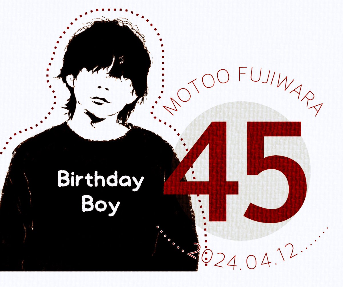 限りない愛を伝えてくれる人。
お誕生日おめでとう！

#HBD藤くん
#BUMPOFCHICKEN