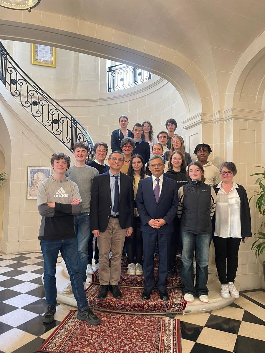 India in France tweet media