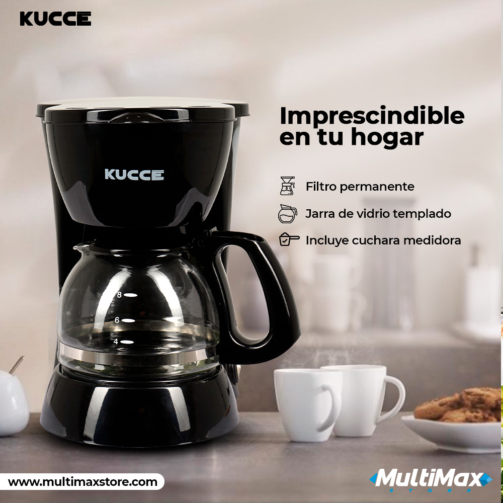 Multimax_Store's tweet image. Inicia tu domingo con el pie derecho y una deliciosa taza de café, con la cafetera de 8 tazas #Kucce, con filtro permanente y función para mantener caliente.☕

multimaxstore.com

#MultiMaxStore💙