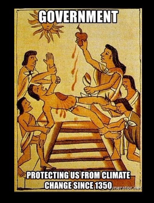 XXXXXXX95086468's tweet image. Remember when centuries ago people blamed everything on the weather gods. We’ve come full circle and are doing that again.