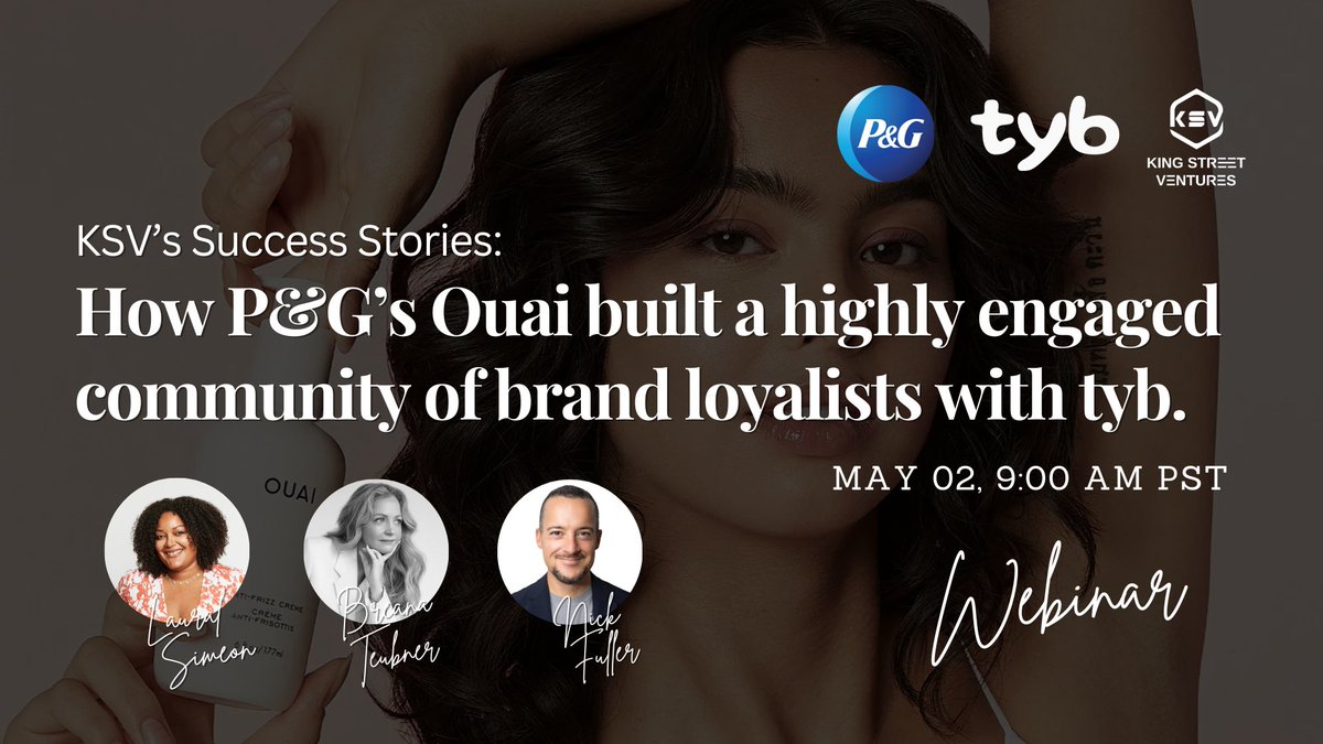 Join Procter & Gamble and Try Your Best to learn how they created a highly engaged community for OUAI! Sign up for our webinar ➡ bit.ly/4awqAc5