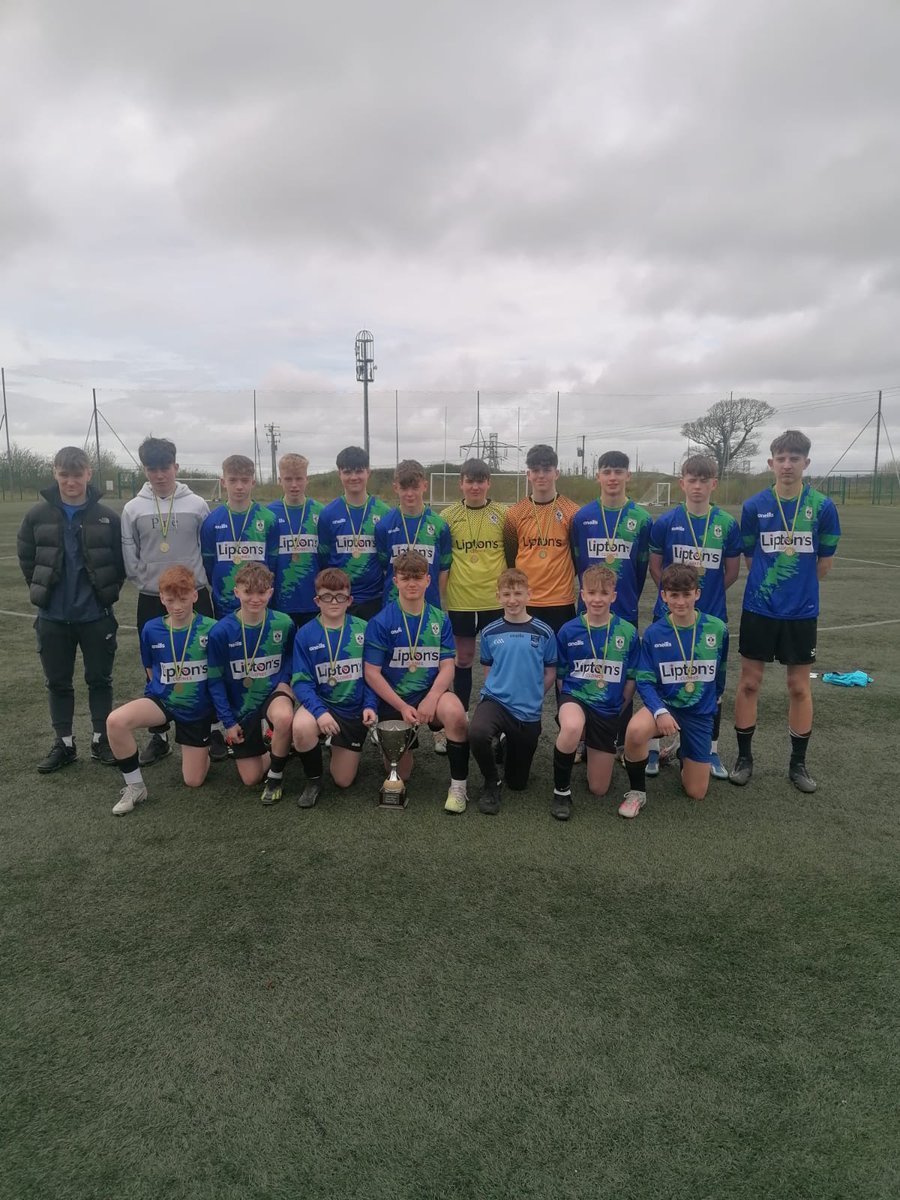 Congratulations to the U15 Soccer team who beat Finn Valley College in the Ulster Final today ⚽🏆🔵🟢 Well done, boys! We are incredibly proud of you all and are looking forward to the All-Ireland semi-final to come! ☘️💪🏻🤞🏻