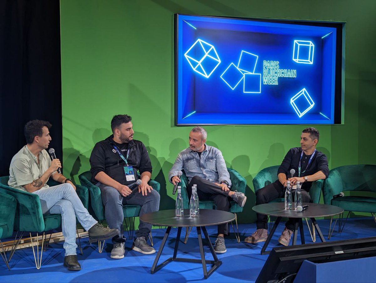 COTI’s CEO, @shahafbg was invited to participate in a panel at @ParisBlockWeek. Joined by leaders in the on-chain privacy space, the panel discussed secure horizons, exploring the frontiers of privacy solutions in blockchain. $COTI #COTIV2 #GC #MPC #Ethereum