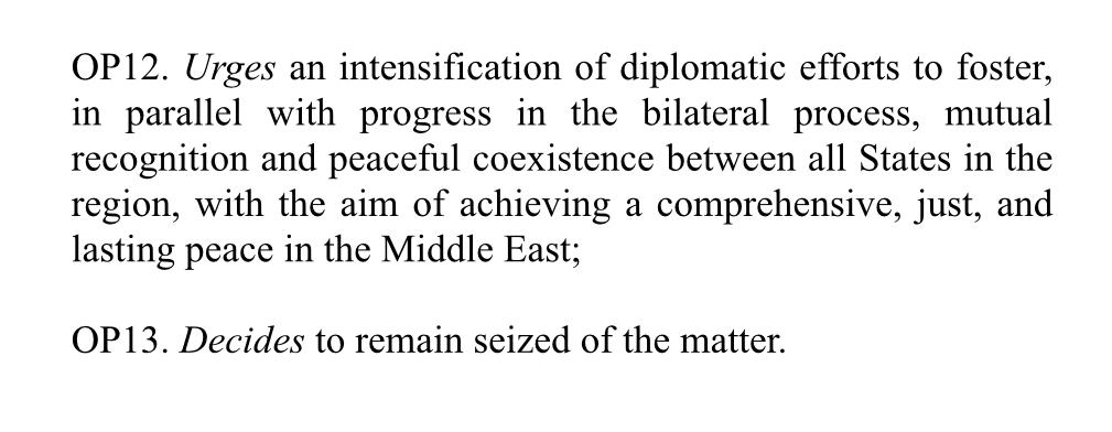 NEW: @franceonu circulated Rev1 of their #UNSC draft resolution on #Gaza earlier this week. Text still calls for an immediate ceasefire and demands unconditional release of hostages but notably now also rejects a ground offensive into #Rafah and says it would 'result in further