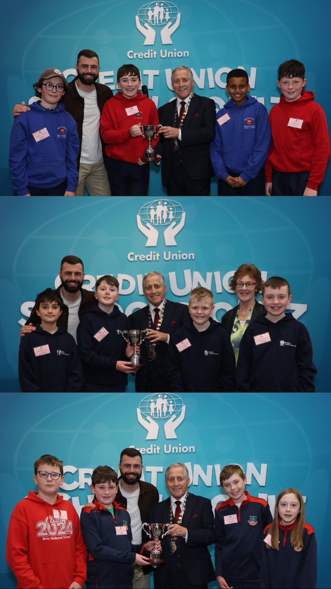 A massive round of applause for the phenomenal runners-up of both Competition A (under 11) and Competition B (under 13) along with all the brilliant minds who battled it out in the exhilarating grand final of the Credit Union Schools Quiz on last Sunday👏📚🎉 #CUSchoolsQuiz