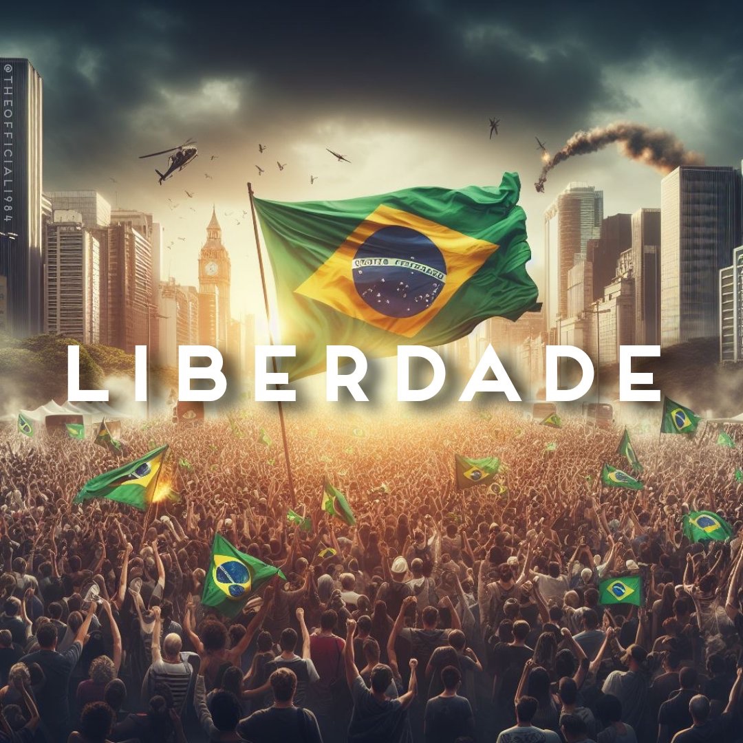 🇺🇸 Raise your hand if you stand with the Brazilian people and freedom of speech! 🇧🇷 Levante a mão se você está ao lado do povo brasileiro e da liberdade de expressão!