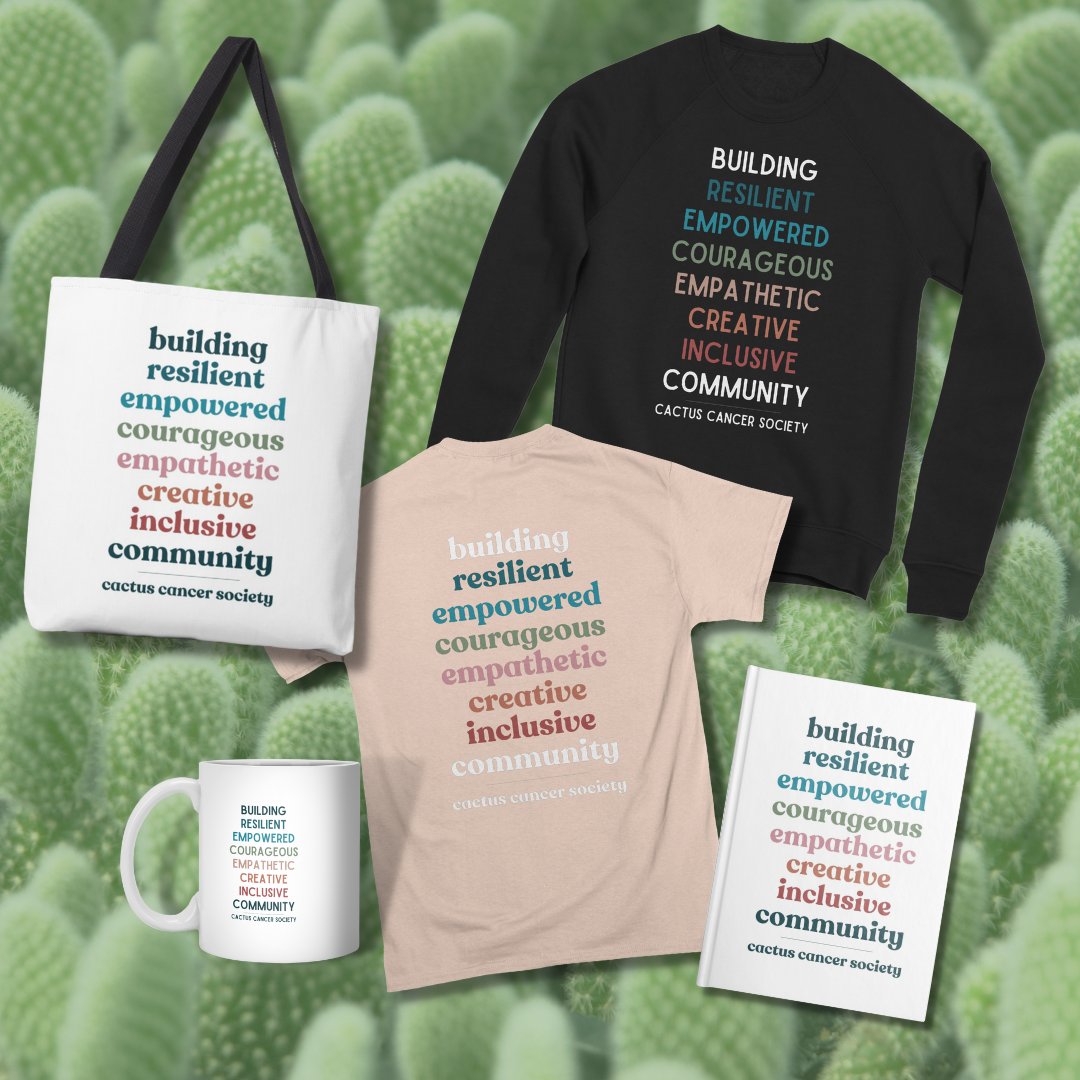 Head to our Threadless shop to grab our limited-edition birthday designs that celebrate just how incredible our community is!

 cactuscancersociety.threadless.com

#AYACSM #SurvivalIsInsufficient #YoungAdultCancer #CancerSurvivor #CancerAwareness #Survivor #YACancer #AYACancer #Cancer