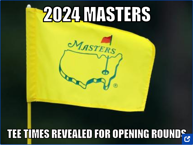 Tee times have been announced for the opening two rounds of the 88th Masters Tournament, set to commence on Thursday at Augusta National Golf Club. #AugustaNationalGolfClub

newswall.org/summary/2024-m…