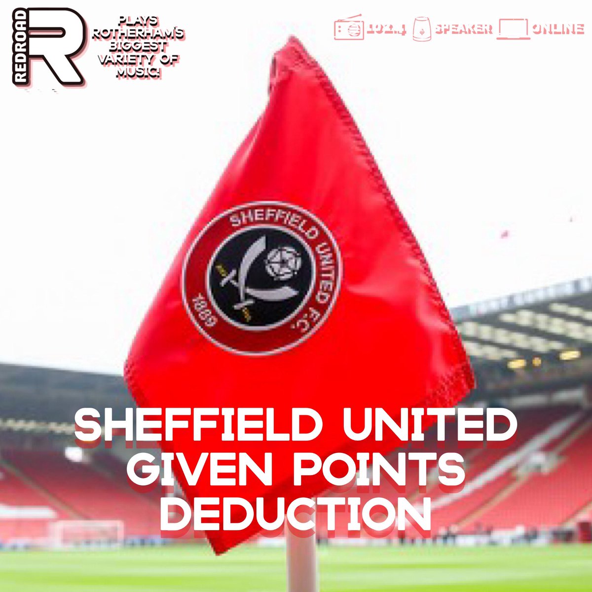 BREAKING | Sheffield United will start next season with 2 point deduction, with a further 2 points suspended, after defaulting on a number of payments in the 22/23 season. #SUFC #twitterblades