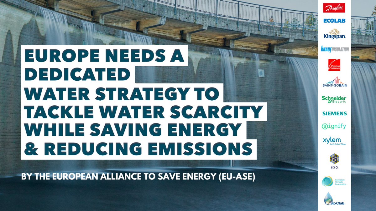 👏 @EUASE welcomes the @Europarl_EN agreement on the Urban Wastewater Treatment Directive #UWWTD. It is key to recognize the #waterenergynexus to lower the energy and water use across sectors. 💧 Read EU-ASE’s Water Strategy: bit.ly/3wfFyUR