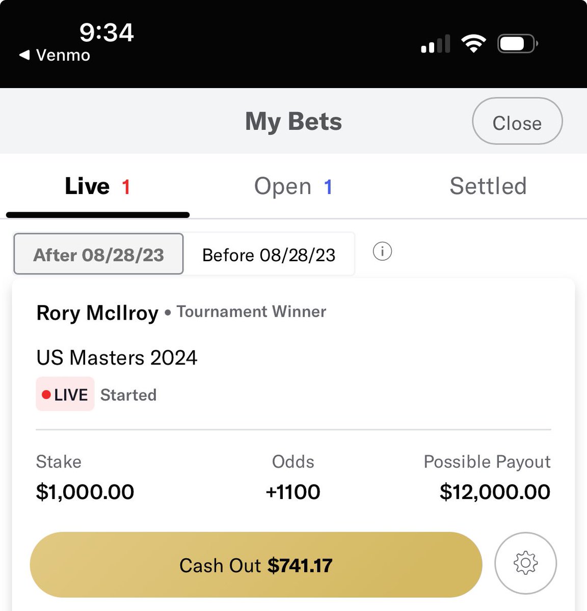 I swear to god if Rory doesn’t win I am literally homeless. #Masters2024