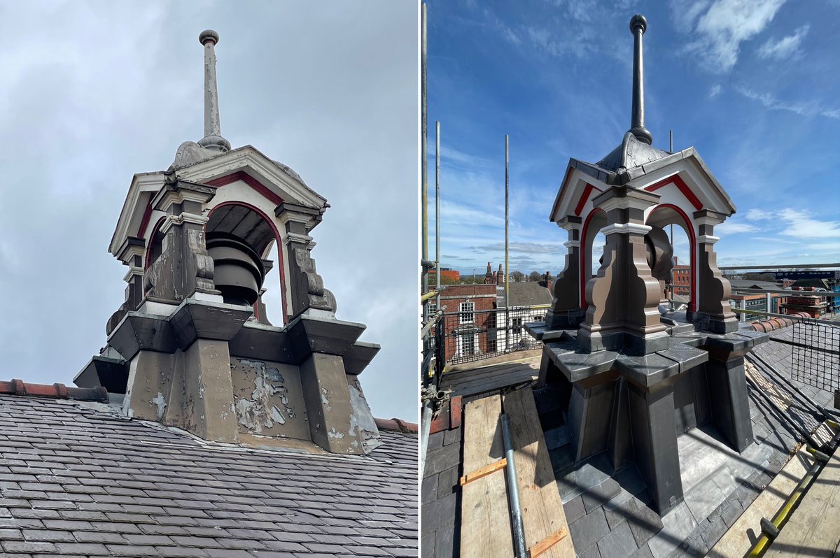 @apecarchitects (@apecarchitects) on Twitter photo More great progress on site today at West Bromwich Town Hall & Central Library by <a href="/morgansindallc/">Morgan Sindall Construction</a> with the cupola approaching completion having had numerous timber repairs, new lead work and redecoration. Looking great!
<a href="/sandwellcouncil/">Sandwell Council</a> More great progress on site today at West Bromwich Town Hall & Central Library by <a href="/morgansindallc/">Morgan Sindall Construction</a> with the cupola approaching completion having had numerous timber repairs, new lead work and redecoration. Looking great!
<a href="/sandwellcouncil/">Sandwell Council</a>