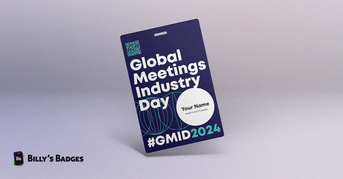 🌍✨ Cheers #EventPros! Happy Global Meetings Industry Day, everyone! 🎉 Let's raise a virtual toast to the magic of bringing people together. 💬💼 
#GMID #MeetingsMatter #CustomEventBadges #BillysBadges