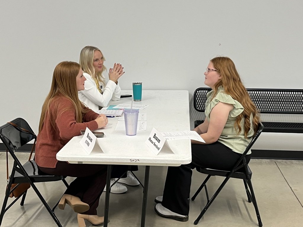 Thank you to our amazing community partners who participated in our Work-Based Learning Interview Day today at the WACC! Our students are excited to begin their roles working and learning in the community as interns during the 24-25 school year. #ExperienceWCS #WCSmission