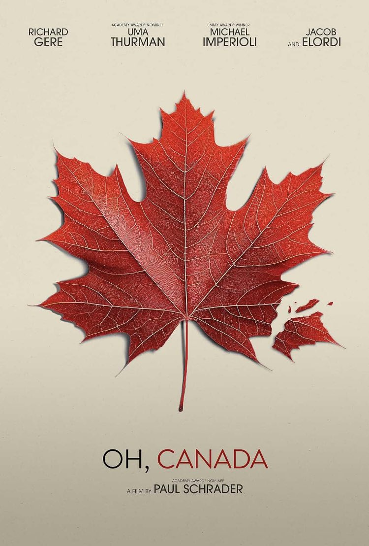 Director Paul Schrader’s latest ‘Oh, Canada’ starring #RichardGere #JacobElordi #UmaThurman to premiere at Cannes Film Festival 🤩🤩

#cinemaforensic #paulschrader #ohcanada #CannesFilmFestival